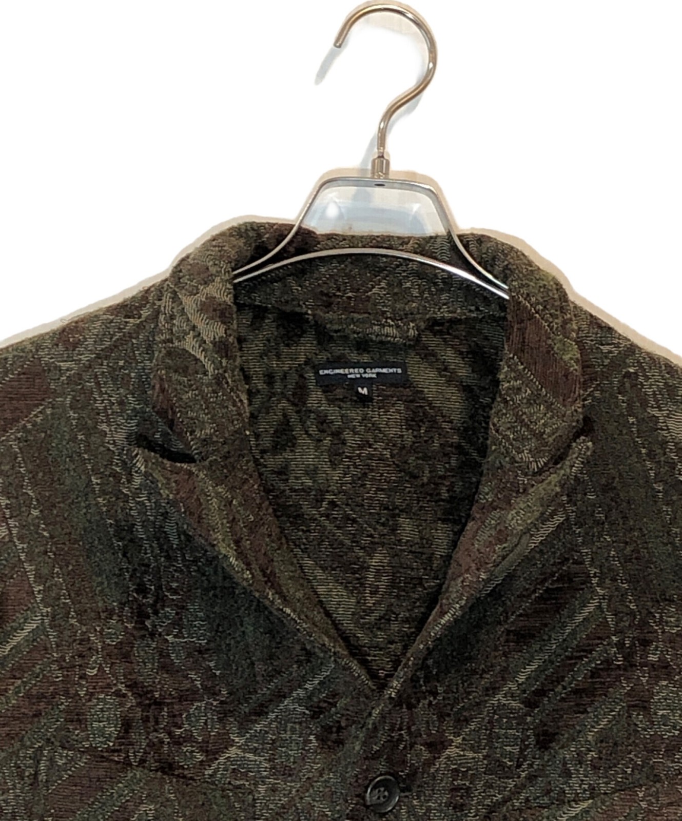 Engineered Garments All-Over Pattern Jacquard Tai… - image 3