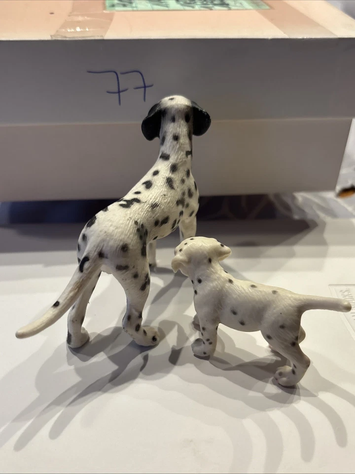 Schleich Dalmatiner Rüde 16346 2006 + 16347 Dalmatiner Welpe - Bild 3 von 4