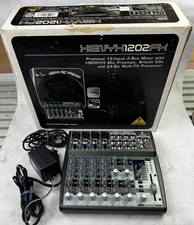 Behringer XENYX 1202FX w/ Power Cord + Box Po...