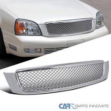 Fits 00-05 Cadillac Deville Chrome Mesh Honeycomb Front Upper Hood Bumper Grille Fits 00-05 Cadillac Deville Chrome Mesh Honeycomb Front Upper Hood Bumper Grille