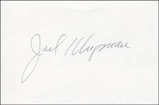 JACK KLUGMAN - AUTOGRAPH