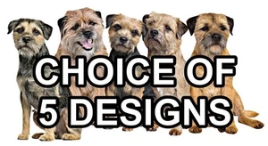 Border Terrier Self Adhesive Dog Sticker