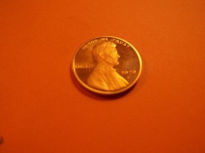1979 ''S''  T2  Proof Gem Lincoln Cents  CLEAR ''S''  taken from PROOF Sets