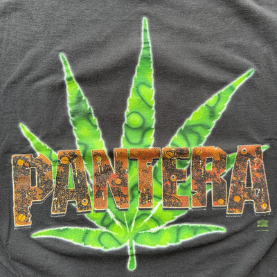 Vintage Pantera Far Beyond Driven 1994 Tour T-shirt Weed Leaf