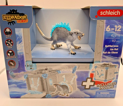 Schleich Eldrador Creatures Battle Cave Ice Rat Action Figure Building Set NIP