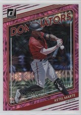 2022 Panini Donruss Dominators Pink Fireworks Ketel Marte #D-12 17ok