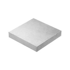 80x80x13mm Steel Bench Block, Steel Block Metal Bench Block No Holes, Square