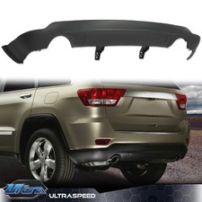 Fit For 11-21 Jeep Grand Cherokee Lower Rear Bumper W Dual Exhaust Fit For 11-21 Jeep Grand Cherokee Lower Rear Bumper W Dual Exhaust