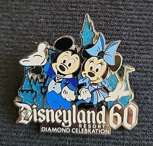 Disneyland 60th Anniversary Diamond Pin | eBay