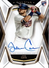 2019 Topps Five Star Autographs #FSAJC Jake Cave RC Auto - BB