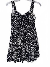 Vintage Forever 21 Black and White Polka Dot Dress S/P