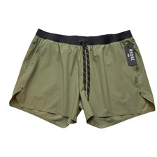 NWT Rhone Mens Invictus Ripstop Shorts 5" Unlined Olivine Green Size XXL