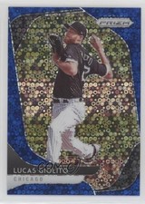 2020 Panini Prizm Quick Pitch Blue Donut Circle 173/199 Lucas Giolito #31 y0i