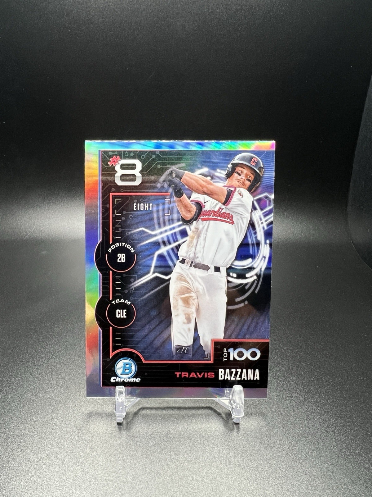 2025 Bowman Chrome Travis Bazzana Bowman Scouts Top 100 BTP-8 Guardians Rookie Card