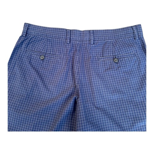 MARKS&SPENCER BLUE HARBOUR 100%COTTON CHINO SHORTS NAVY MIX MENS W36 M&S - Picture 9 of 11