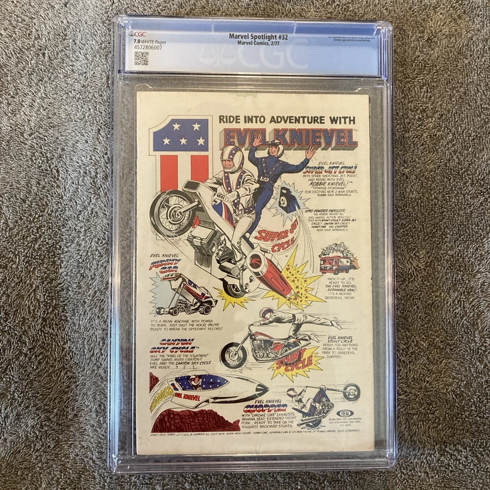 Marvel Spotlight #32 CGC 7.0 Marvel Comics 1977 Origin Spider-Woman White Pages - Image 3 of 3