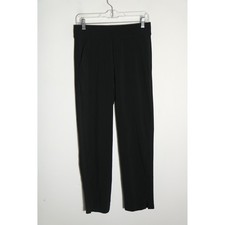 Athleta Brooklyn Mid Rise Ankle Pant Womens 4 Black Pull On Athletic Casual