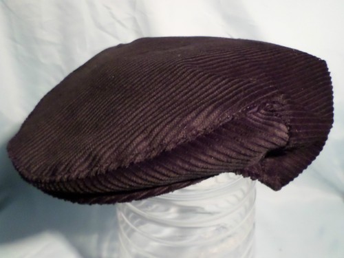 MENS 100% SUMMER COOL COTTON SUN PROTECTION CORDUROY CORD FLAT CAP MADE IN UK - Picture 28 of 30