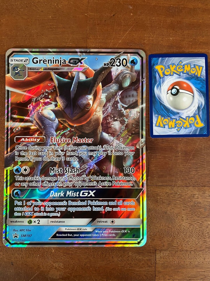 Greninja Gx Jumbo Pokemon K Dba Dk Kob Og Salg Af Nyt Og Brugt