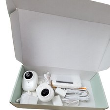Simyke U0s-2 White Night Vision 2 Way Talk Indoor Wired Video Baby Monitor