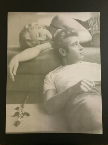 4 Print Set Marilyn Monroe, James Dean, Bogart and Elvis! Cave-Den-Dorms-Pubs - Picture 2 of 4