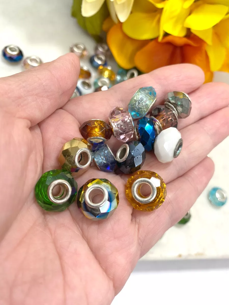 Faceted beads sale