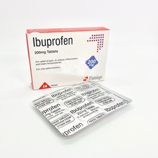Ibuprofen 200mg Tablets Pain Relief Tablets | Pack of 16 | MAX 2 Packs/Order