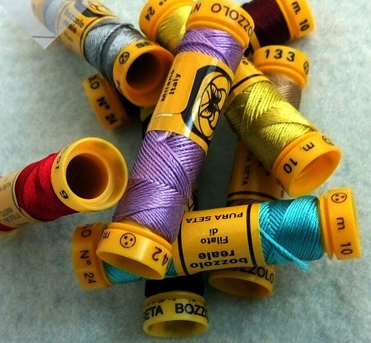 Cucimetal Lester N°30/2, Filo Metallizzato Tre Stelle Oro Argento - Foto 7