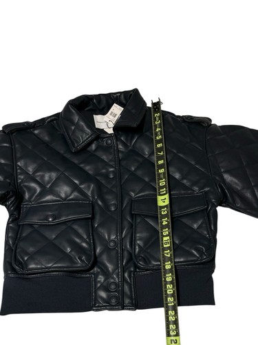 NWT Rebecca Minkoff Women’s Diamond Quilted Insulated Bomber Jacket Navy S $248 - Picture 7 of 7