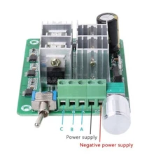 DC 5-36V BLDC Three Phase Sensorless Brushless Motor Speed Controller Fan Drive