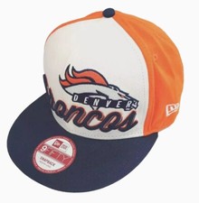 New Era Denver Broncos Snapback Hat/Cap Adjustable M/L