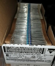 100X VISHAY SMA0207 1/2W 560K 0.1 25ppm HIEND PRECISION AUDIO RESISTORS 