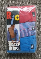     RARE VINTAGE 1990s MENS RIO UNDERWEAR AUSTRALIAN HIPSTER BRIEFS 95-100cm NEW