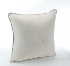 Velvet Cushion Covers Plain Piped Large or Standard