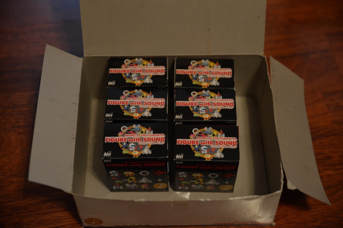 NAMCO DOT GRAPH FIGURE with SOUND SET (6 box) DIG DUG NAMCO DOT GRAPH FIGURE with SOUND SET (6 box) DIG DUG