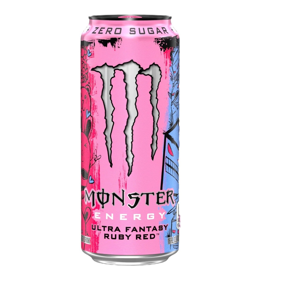 x Monster Ultra Fantasy Ruby Red Energy 473ml USA IMPORT