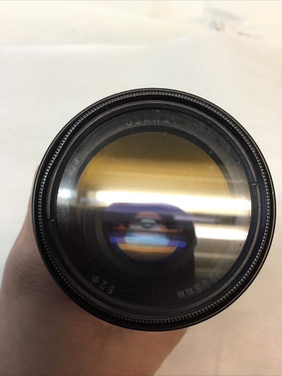 Osawa MC 1:4.5 f=80-205mm 52mm No. 392423 Zoom Lens Cannon Mount
