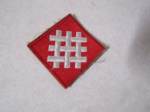 MILITARY PATCH US ARMY COLORED SEW ON WW2 ERA NO GLOW 6TH ARMY GROUP