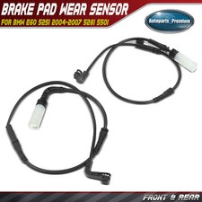 2x Front & Rear Disc Brake Pad Wear Sensor fo...