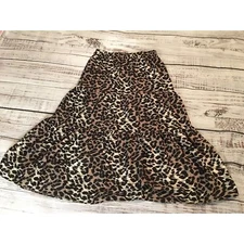 H By Halston Skirt Women’s Size XXS Leopard Print NWOT