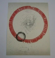 ERNEST POSEY DRAWING PAINTING 1970 ABSTRACT EXPRESSIONISM SURREALISM CALIFORNIA