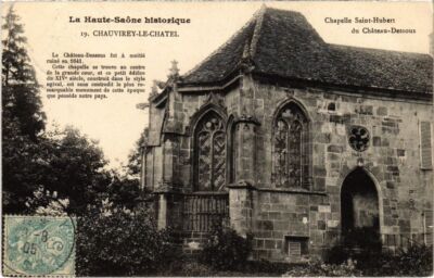 Old postcard Chauvirey-le-Chatel Chapelle St-Hubert (1273899)