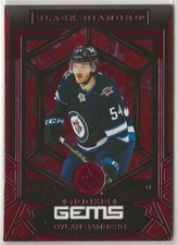 2022 2022-23 Black Diamond Rookie Gems Red #RGDS Dylan Samberg 076/100 Winnipeg