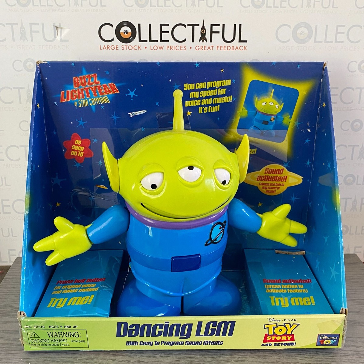 ダンシングLGM エイリアン　トイストーリー　リトルグリーンメン DISNEY / THINK WAY - TOY STORY - DANCING LGM (ALIEN) **RARE