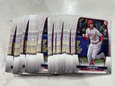 Lot (52) LIVAN SOTO Angels 2023 Bowman Baseball base rookie card #46