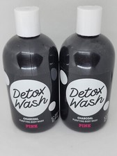 Victoria's Secret Pink Detox Wash Purifying Charcoal Wash x2