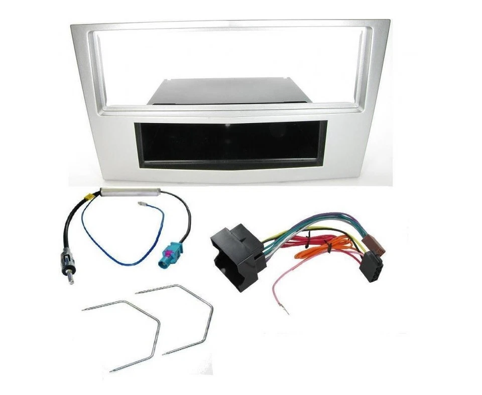 MOTOR GUARD For Vauxhall Astra H 2004 Onwards Cd Facia Fascia Panel FP-19-01 Silver Full Kit