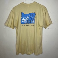 VTG 2002 Nike Cycle Oregon T Shirt Small Made in USA