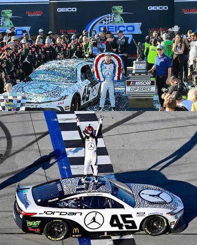 TYLER REDDICK 2024 TALLADEGA RACED WIN VERSION JORDAN BRAND 1/24 ACTION - Picture 7 of 12
