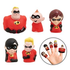 Incredibles 2 Disney Pixar Bath Time Finger Puppets Easter egg size
